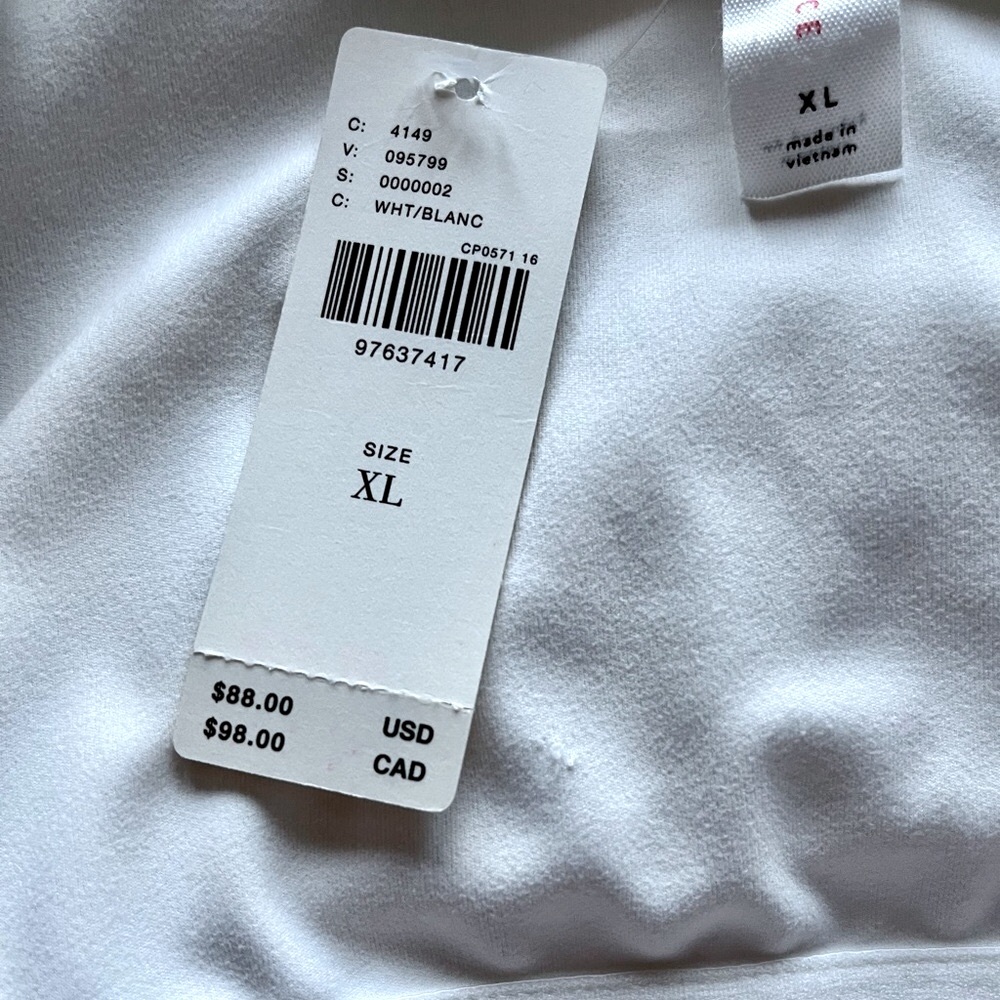 ANTHROPOLOGIE Daily Practices Slim Stretch Ivory Color Midi Dress - Picture 12 of 12